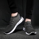 Men’s Skechers knit shoe with exceptional stretch and a lightweight design