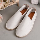 Men’s casual fabric shoes that are sweat‑absorbing, breathable, and easy to slip on