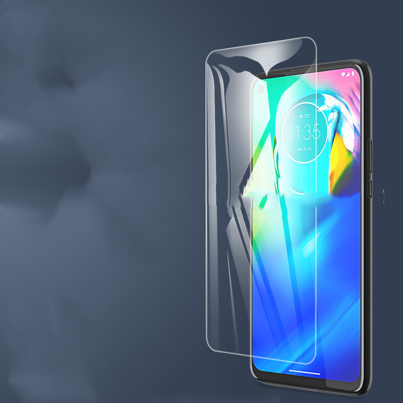 فيلم حماية زجاجي عالي الدقة مناسب لجهاز Moto G Stylus 5G