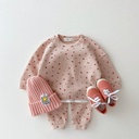 Infant & Kids Waffle Knit Casual Sweatshirt Set 