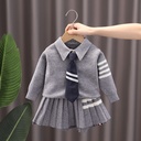 Autumn And Winter College Style Girls Sweater Suit