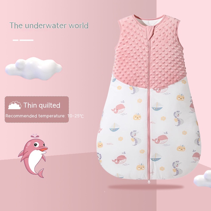 Pure Cotton Newborn Baby Supplies Vest-style Baby Sleeping Bag