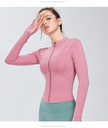 Sports top ladies fitness jacket