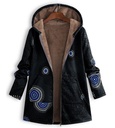 Cotton and linen hooded jacket