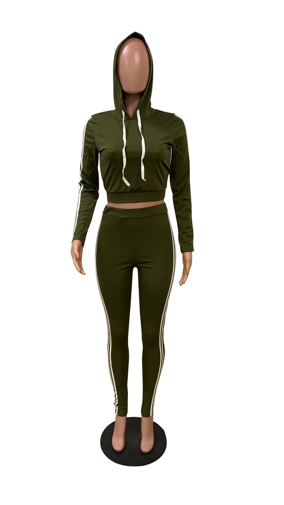  New Fashion Women's Sports Casual Pants Suit