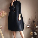 Mid-length a-line dress