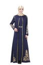Two-piece bronzing dress