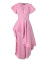 Metal belt dress
