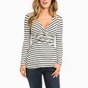 Long-sleeved breastfeeding tops