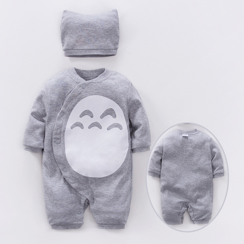 Jumpsuit Spring And Autumn Hooded Baby