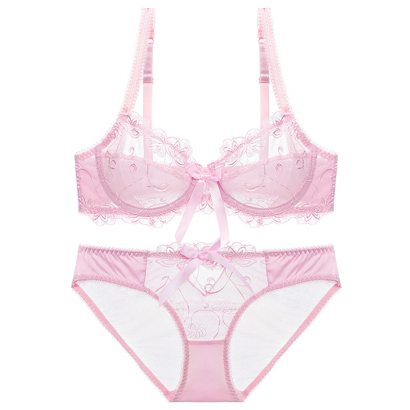 Tempting breathable lace underwear