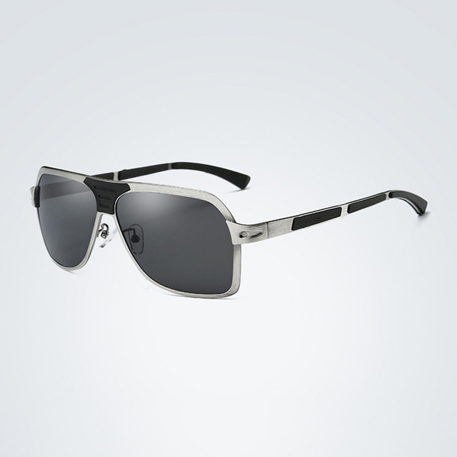 Stylish men's sunglasses with high-level eye protection, combining modern design with functionality