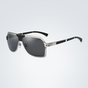 Stylish men's sunglasses with high-level eye protection, combining modern design with functionality