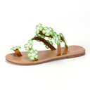 European And American Plus Size SUNFLOWER Slippers For Women