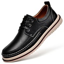 Casual British Style Tooling Handmade Genuine Leather Martin Boots