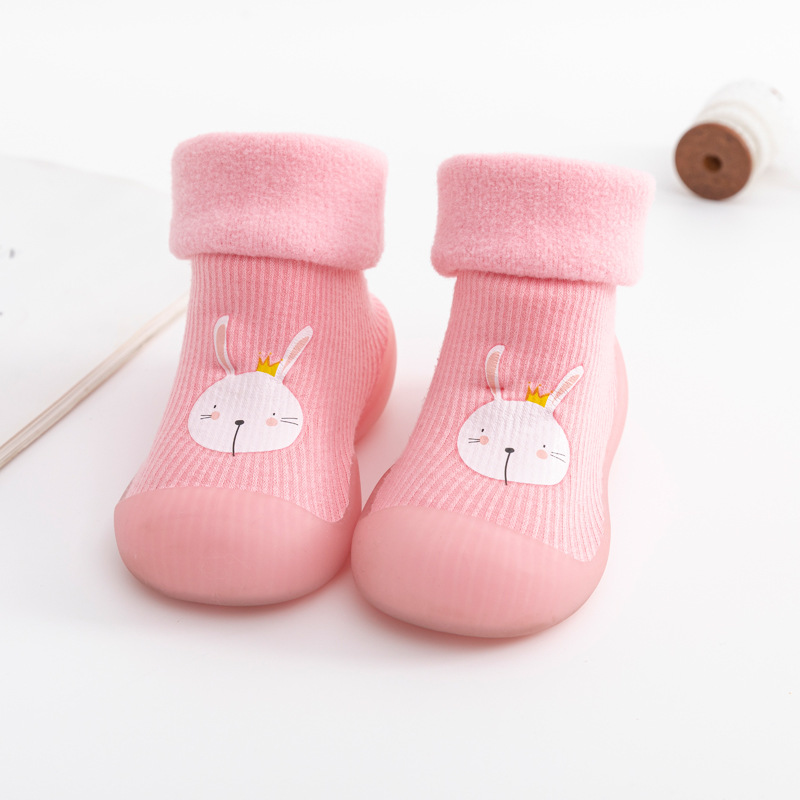Toddler Shoes Baby Socks Children Non-slip Soft-soled No Heel