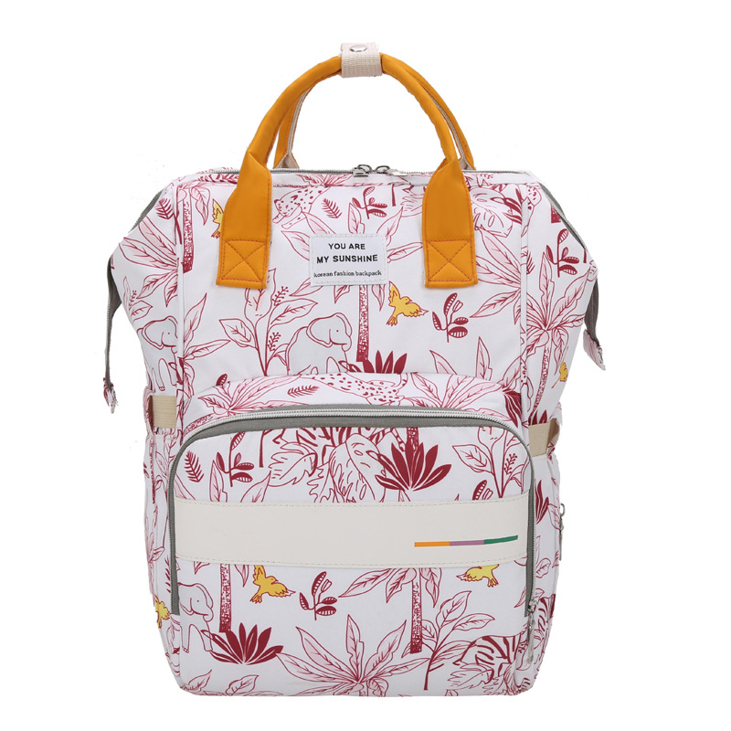 Double Shoulder Bag With Multi-function And Large Capacity