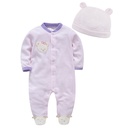 Baby Coveralls Velvet Romper Inside And Outside For Newborns