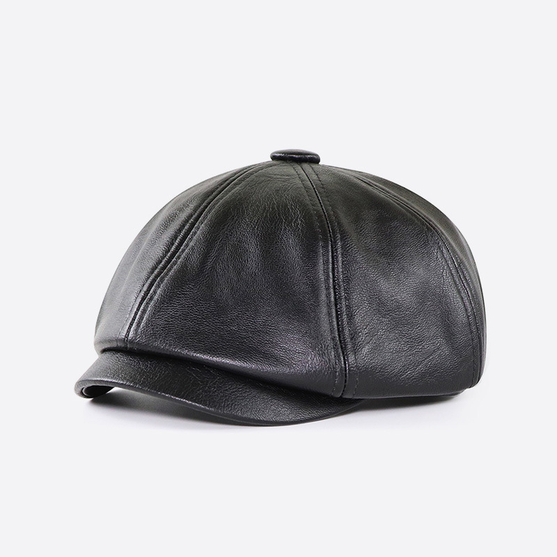 Men's Vintage Painter Beret Octagonal Hat