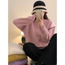 Women's Round Neck Sweater All-match Casual
