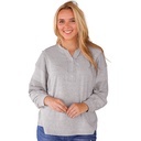 Loose Solid Color Bottoming Shirt Leisure Simple V-neck Long Sleeve T-shirt