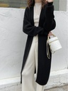 Women's Mid-length Idle Style Over-the-knee Knitted Cardigan