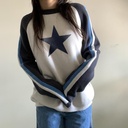 Long-sleeved Loose Casual Knitted Sweater