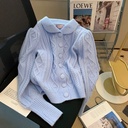 Loose Korean Lazy Wind Gentle Knit Top