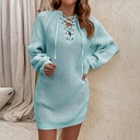 Women's Comfortable Casual Mid-length Pullover Sweater