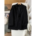 Classic Two-Button Temperament Light Blue Net Red Small Suit