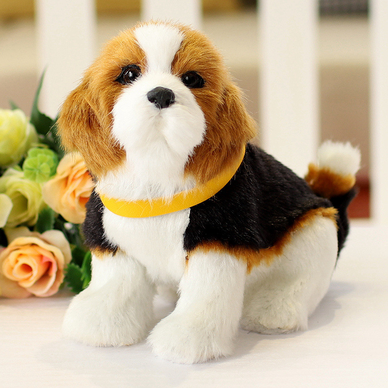 Simulated Animal Labrador Dog Doll