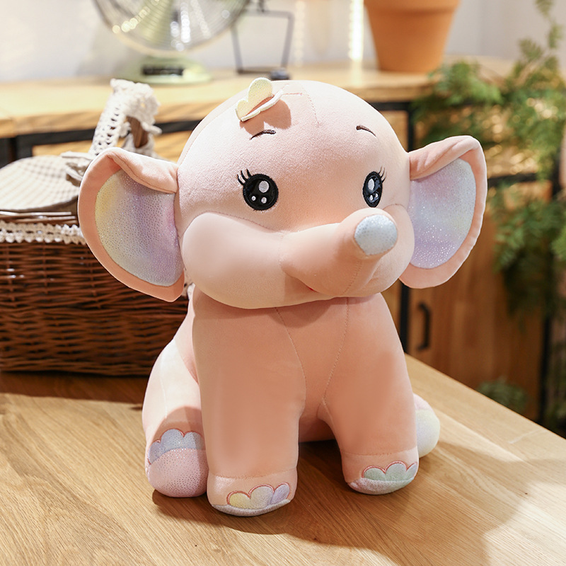 Simulation Of Elephant Plush Toy Doll