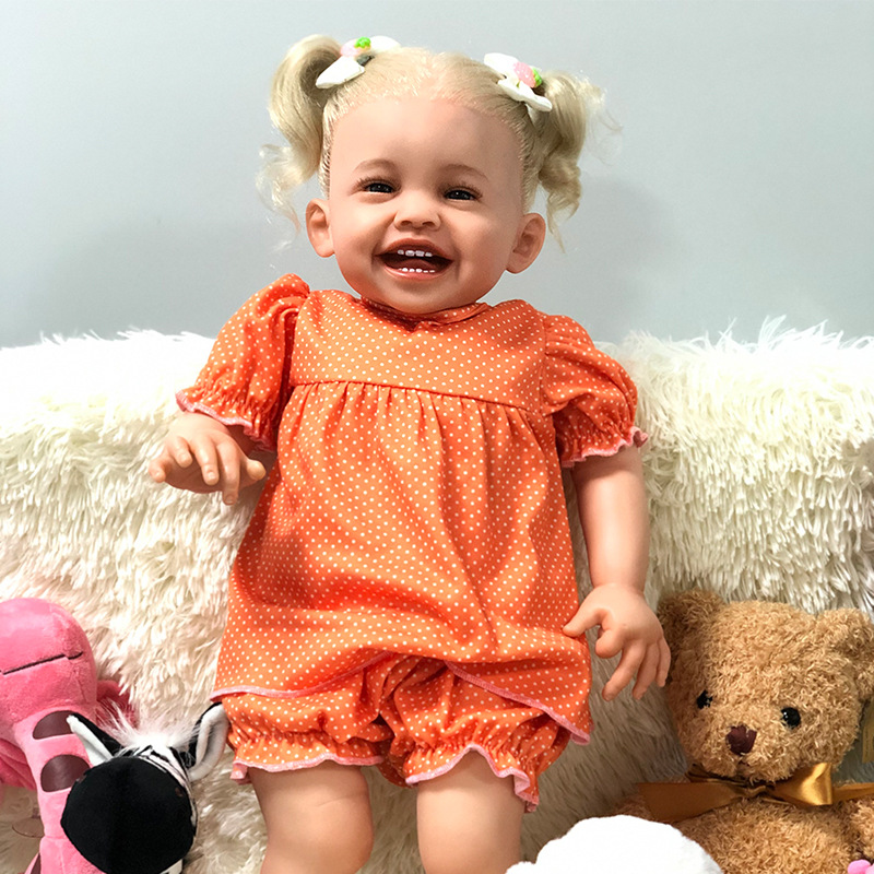 Rebirth Simulation Baby Silicone Doll Toy