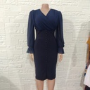 New Women's Mid-length Package Hip Dress