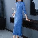Mid Length Slim Temperament With Over The Knee Skirt
