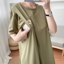 Summer Breastfeeding Dress Period Women's Trendy Mom Long Skirt