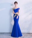 Korean Embroidered Dress, Long Skirt, Elegant Temperament, Banquet Long Dress