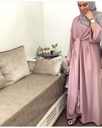 7922 Aliexpress Fashion Middle East Europe And The United States Fake Two Straps And More Wear French Dubai Robe Spring Dress