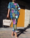 Women's Three-quarter Sleeve Fashion Casual Set