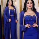 طقم نسائي تقليدي أفريقي مكون من فستان طويل يناسب الصيف والخريف بتصميم أنيق