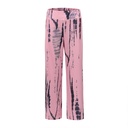 Tie-dye Printed Wide-leg Pants Casual Pants