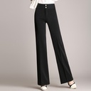 Falling Sense Straight-Leg Pants Wide-Leg Pants Casual Trousers