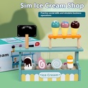 Wooden Children's House Simulation Kitchen Toy Set