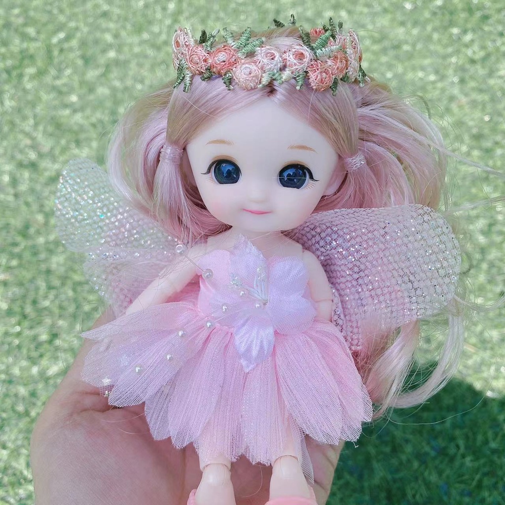 16cm Flower Fairy  Doll Cartoon