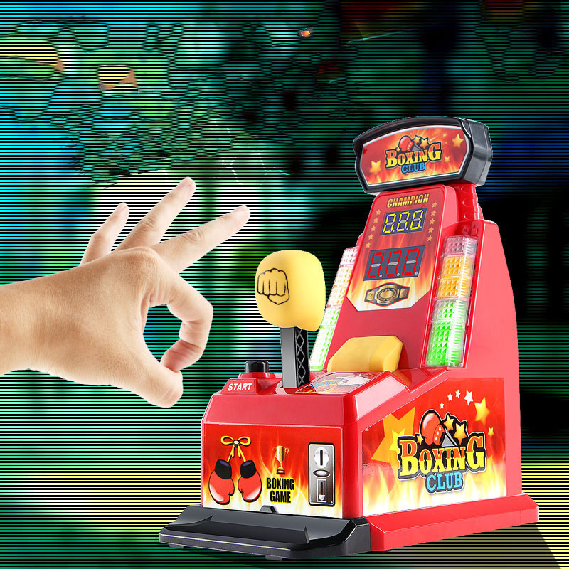 Children's Mini Stretch Fighting Machine Finger Boxing Machine Toy
