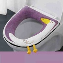 Winter Thick Plush Household Toilet Seat Cushion