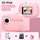 Children's Toy Digital Camera Can Take Pictures And Print