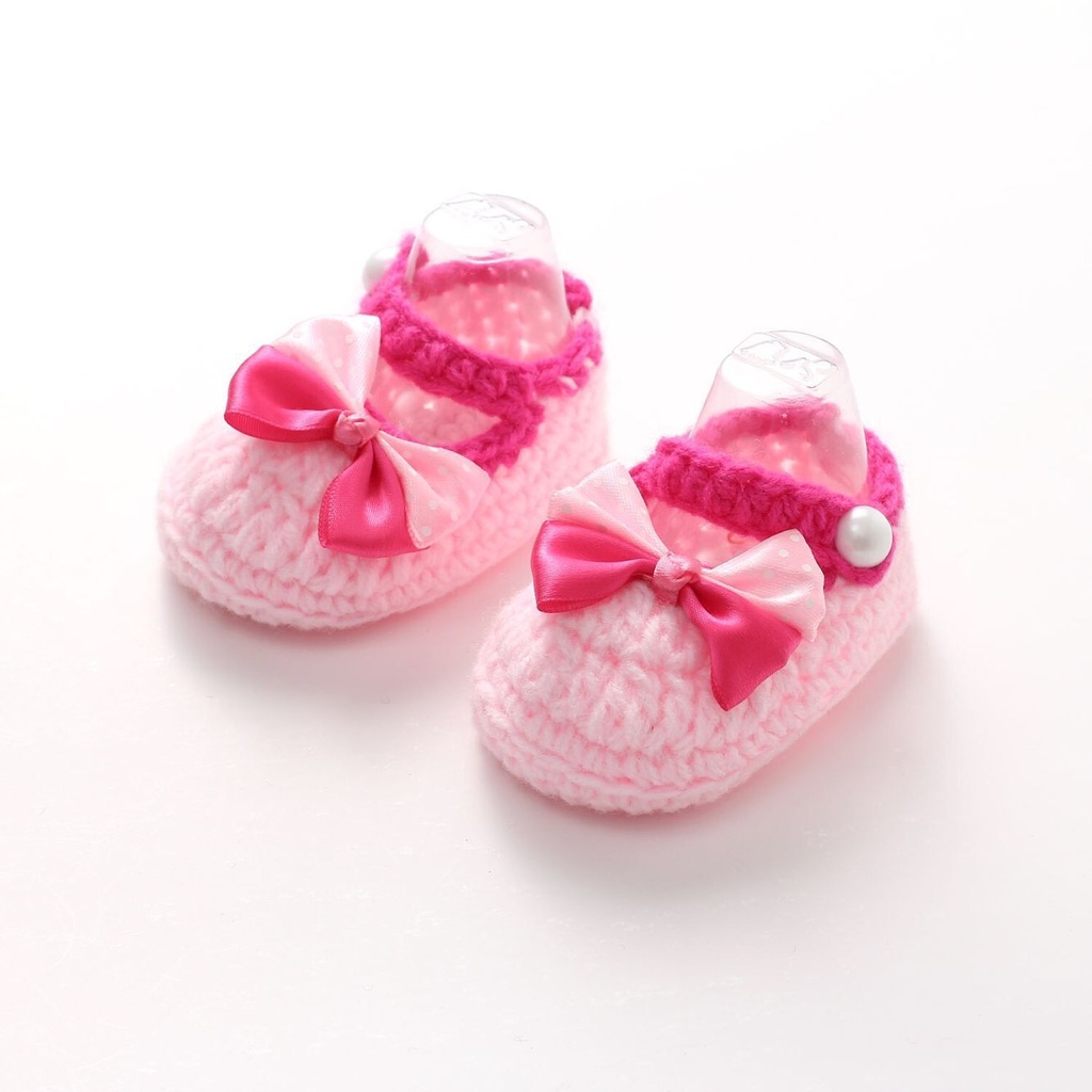 Hand-knitted Baby Toddler Shoes