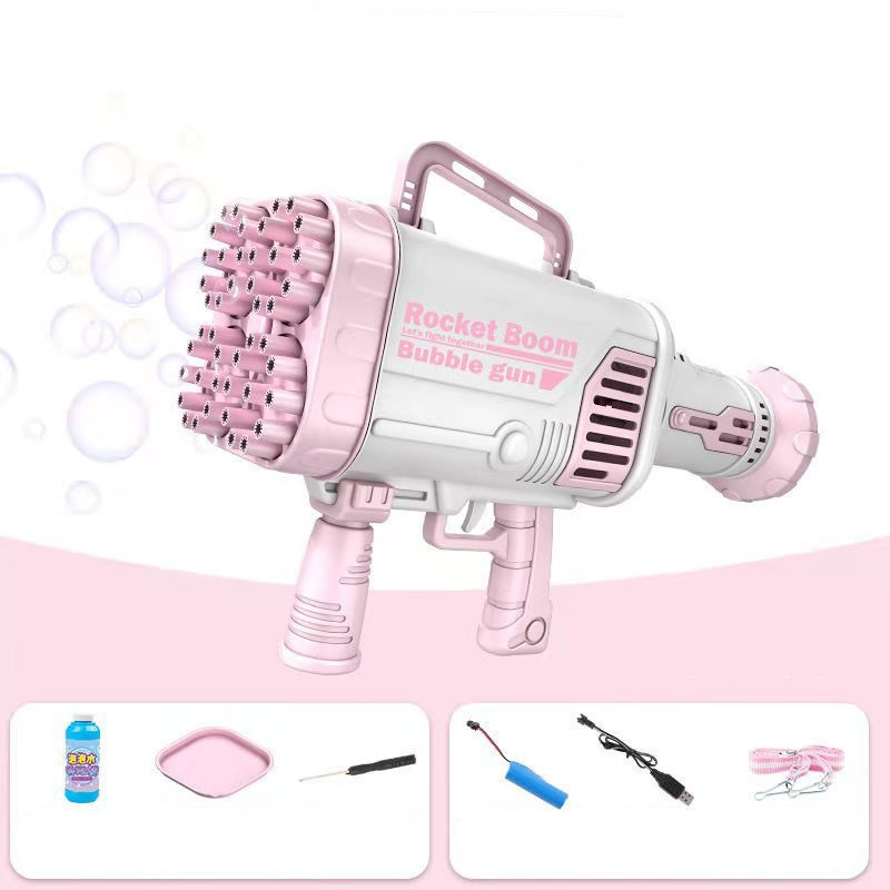 Bazooka Bubble Machine Gatling Children's 44 Holes
