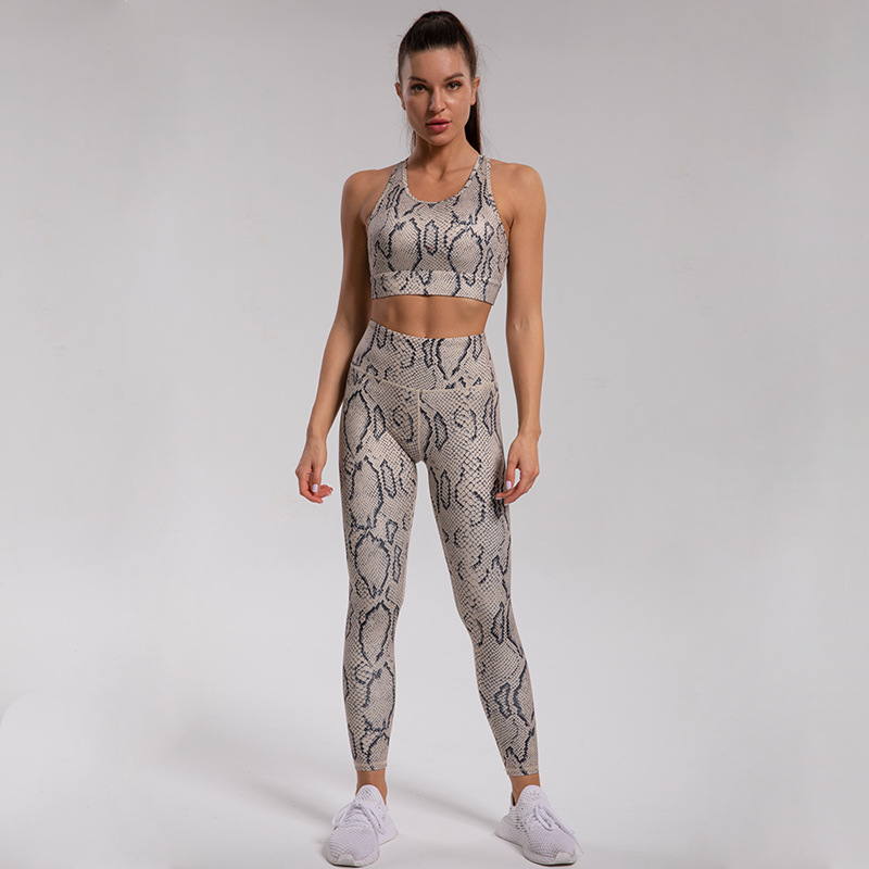 Women's Sports Vest Pocket High Waist High Elastic  Running Trousers
